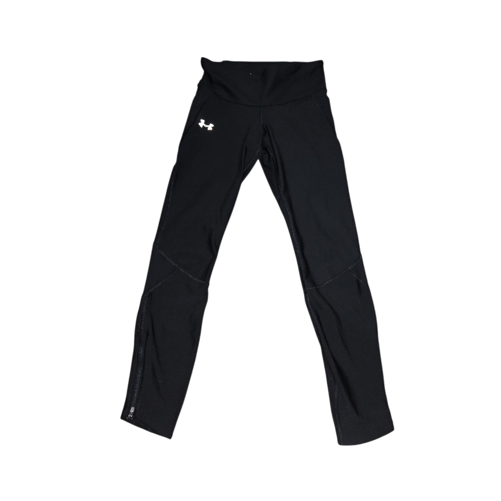 Under Armour‎ Jet Black Compression Performance Leggings Size Medium